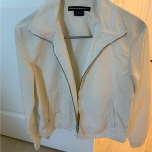 Ralph Lauren Women's Off-White Bomber Jacket